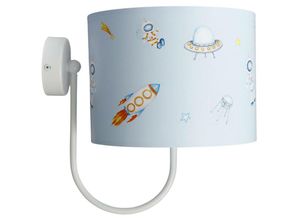 5906742026610 - F-090-600-40 Kinderzimmerlampe Wandleuchte sweet dreams 1xE27 max40W pvc mit UV-Farbdruck weiß mehrfarbig H27cm Ø225cm dimmbar - Bps Koncept