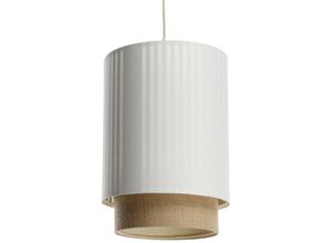 5906742033915 - 0T0-020 Hängeleuchte lami line 1xE27 max60W H105cm Ø25cm Stoff fragil crème auf PP-Kunststoff beige dimmbar - Bps Koncept