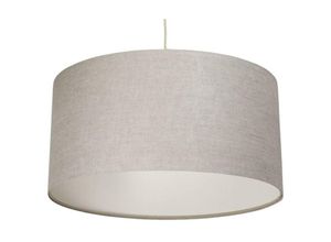 5906742035490 - 0E0-208-60 Hängeleuchte linen light 1xE27 max60W Leinen crème auf pvc beige H100cm Ø60cm dimmbar - Bps Koncept