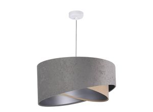 5906742040012 - 060-049 Hängeleuchte Galaxy grau beige silber 1 x E27 ø 50cm H105cm dimmbar - Bps Koncept