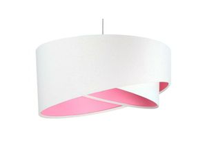 5906742040050 - 060-065 Hängeleuchte Galaxy weiß rosa 1 x E27 ø 50cm H105cm dimmbar - Bps Koncept