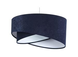 5906742040111 - 060-042 Hängeleuchte Galaxy marineblau weiß 1 x E27 ø 50cm H105cm dimmbar - Bps Koncept