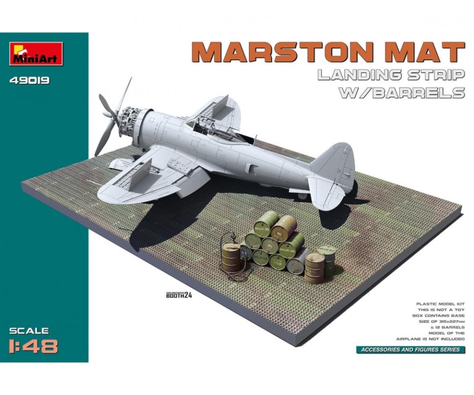 5906852927012 - Marston Mat Landeplatz m Ölfässern