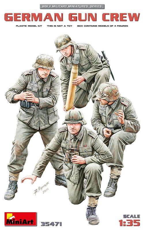 5906852927081 - Deutsche Soldaten Einheit - 4 Figuren