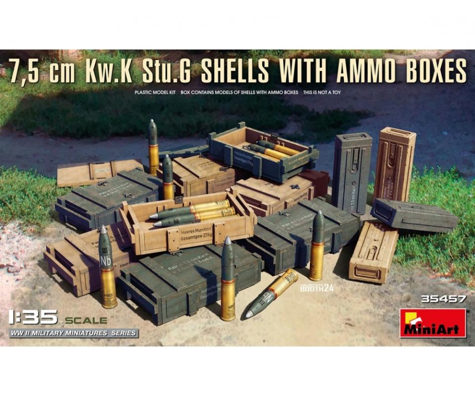 5906852927159 - 75 cm KwK StuG m Munitionsboxen