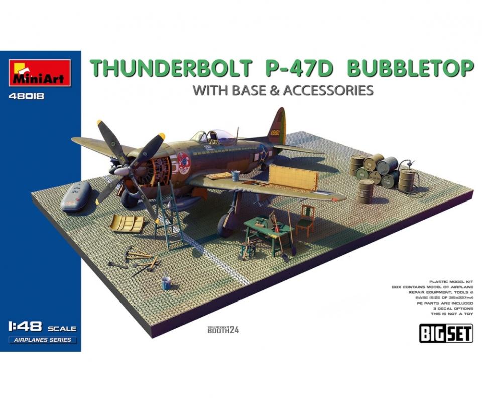 5906852927258 - Thunderbolt P-47D Bubbletop - Dioramenset