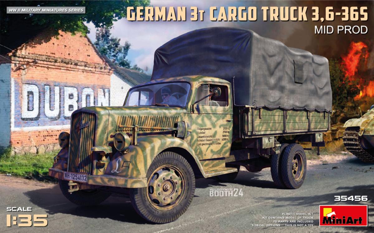 5906852927302 - 3t Cargo Truck 36-36S - Mid Production