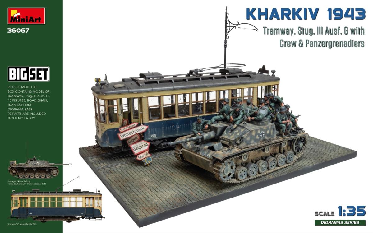 5906852927418 - Big-Set Kharkiv 1943 - Tram + StuG III + Figuren