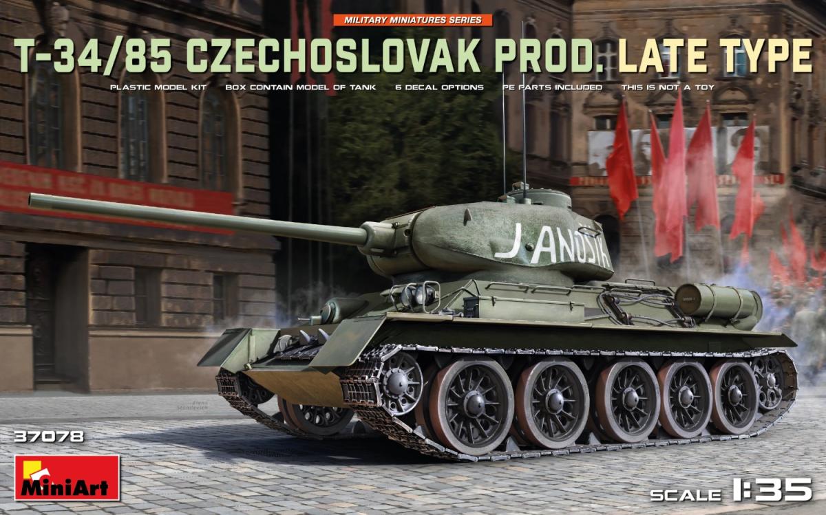 5906852927616 - T-34 85 Tsch Prod Späte Produktion