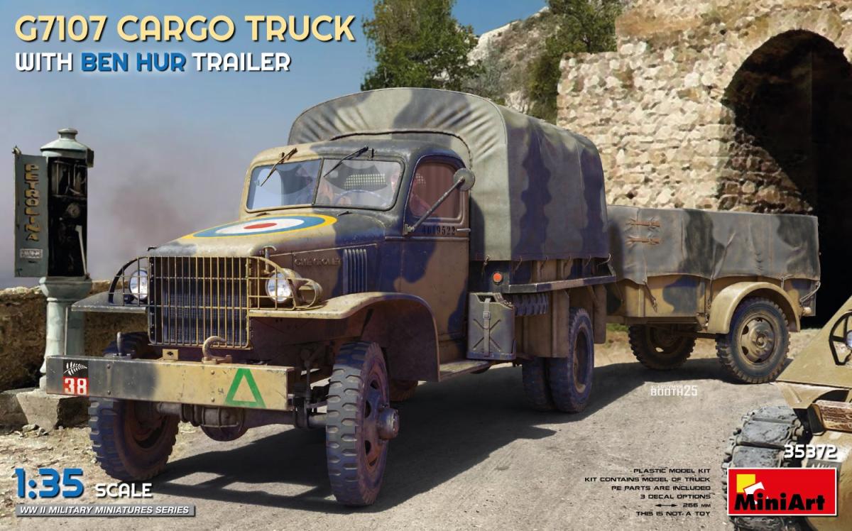 5906852927821 - G7107 15T 4X4 Cargo Truck m Anhänger 5906852927821 - G7107 15T 4X4 Cargo Truck m Anhänger