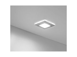 5906874478059 - - led Leuchte Square 2 dimmbar Aufbauleuchte warmweiß 12 Watt alufarbig