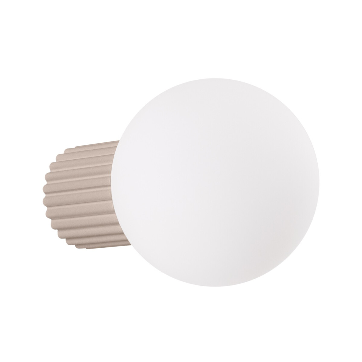 5907073067624 - Wandleuchte Halo taupe grau-braun IP44