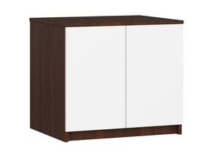 5907504383903 - Akord - bereinstimmend für Kabinett 60 cm S60 -System ohne Wenge   White Griff 2 Regale 2 Türen1