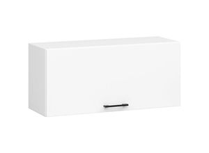 5907512212585 - Akord - Hängeschrank Küchenschrank oliwia G1 modular W80 Weiß 80 cm Tür Regal B80 x H29 x T30 cm