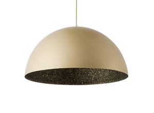 5907554418709 - Hängeleuchte Fera gold schwarz gesprenkelt Ø70cm