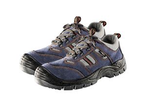 5907558415148 - NEO - Arbeitsschuhe S1P atmungsaktiv Wildleder 42 - Grau