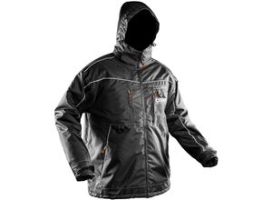 5907558421729 - Neo Tools - Profi Winter-Arbeitsjacke l - Schwarz