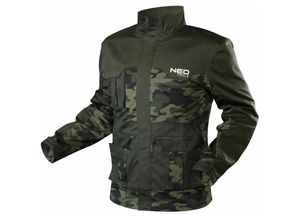 5907558434859 - Neo Tools - Arbeitsjacke camouflage neo 50 (m) - Grün