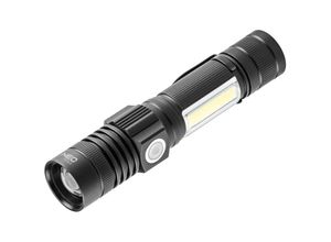 5907558451436 - 300 lm 2 in 1 CREE XPE + COB LED USB wiederaufladbare Taschenlampe