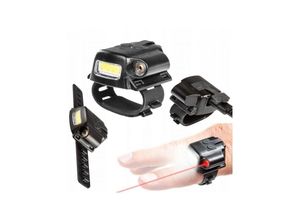 5907558465709 - Led-Spot-Taschenlampe 90lm + Laser 2in1