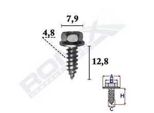 5907626819960 - ROMIX Schraube BMW C70336 07119916945