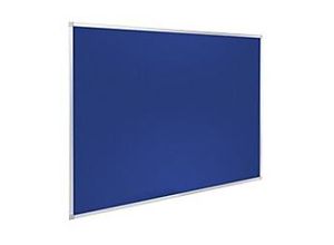 5907627362281 - Pinnwand Nicht magnetisch Filz 180 (B) x 120 (H) cm Aluminium Blau