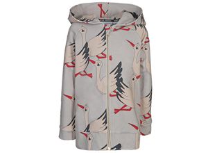 5907643976943 - Dear Sophie - Kapuzen-Sweatjacke STORK in grey Gr98 104