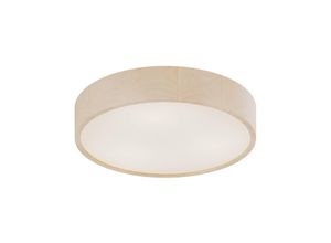 5907687426954 - Lamkur Lighting - Lamkur Round Zylindrische Deckenleuchte Weiß 3x E27