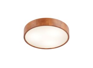 5907687426961 - Lamkur Lighting - Lamkur Round Zylindrische Deckenleuchte Rustic 3x E27