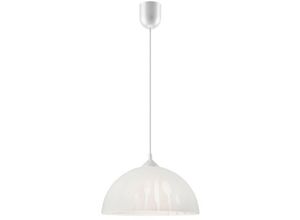 5907687431255 - Lamkur Lighting - Lamkur Dome Pendants Deckenleuchte Weiß 1x E27