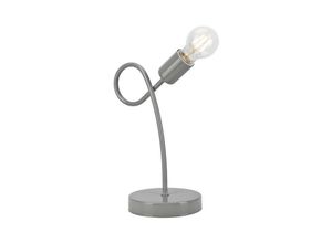 5907687438193 - Lamkur Lighting - Lamkur Camilla Flexi Camilla Tischleuchte Grau 1x E27