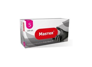 5907732914863 - Black Master Pride Nitril-Handschuhe Grösse S