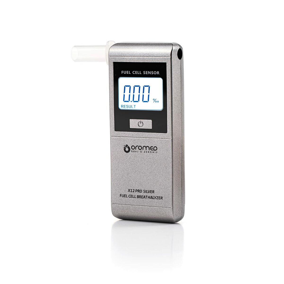 5907763679403 - Tech Alkoholmeter X12 Pro Silver Silberfarben