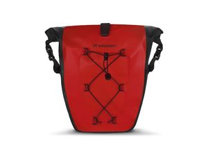 5907769301483 - Wozinsky wasserdichte Fahrradtasche Kofferraumtasche Gepäcktasche 25l Rot