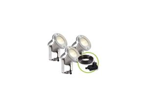 5907800856415 - Garden Lights - catalpa set - strahler - 12 v - 3-tlg - 190 lm - 3 w - 3000 k