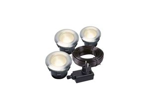 5907800859218 - Velleman - Garden Lights - larch set - AUßENEINBAULEUCHTE - 12 v - 30 lm - 1 w - 3000 k