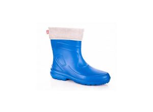 5908218582378 - lemigo Damenstiefel rubber Jessy 800 blau (Koronblume Grau)  37 EU