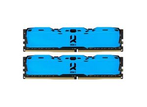 5908267961254 - Dormigood - goodram irdm x 16 gb (2 x 8 gb) 3200 MHz CL16 – IR-XB3200D464L16SA 16GDC Blau