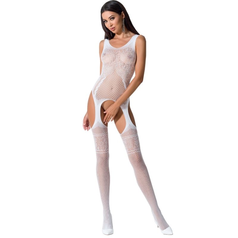 5908305951247 - PASSION - WOMAN BS061 SCHWARZER BODYSTOCKING EINE GRÖSSE