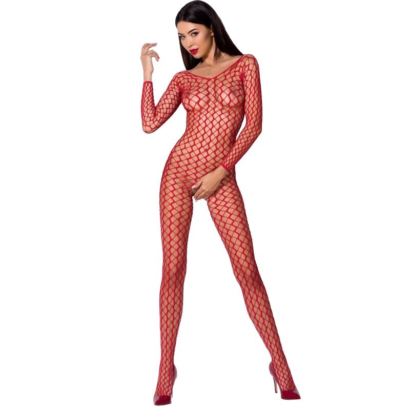 5908305951551 - PASSION - WOMAN BS068 BODYSTOCKING SCHWARZ EINE GRÖSSE