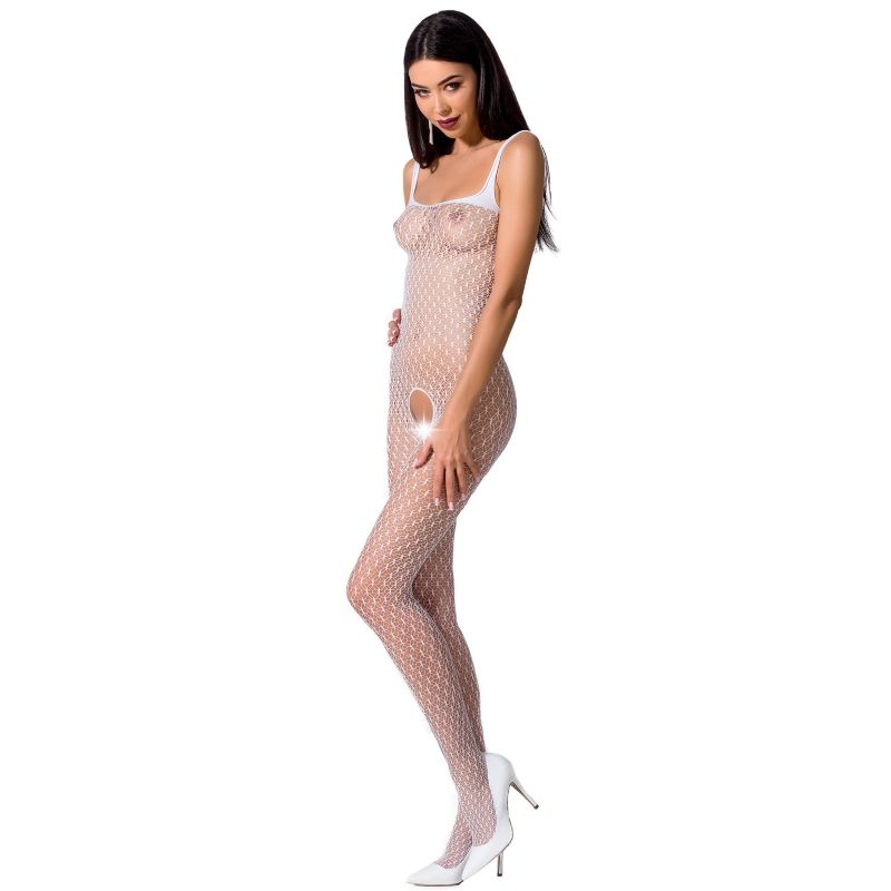 5908305951650 - PASSION - WOMAN BS071 SCHWARZER BODYSTOCKING EINE GRÖSSE