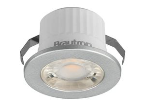 5949097717444 - Braytron - led Einbauspot Minispot 3 Watt silber IP54 warmweiß (3000 k)