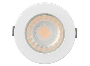 5949097728549 - - led Einbauspot Minispot 3W IP54 rund weiß schwarz silber ø 32 cm (deckenausschnitt) warmweiß (3000 k)