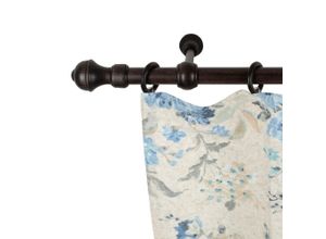 5949127009204 - Gardinenstange »Ares« 1 läufig-läufig Fixmass 28 mm Holz verschiedene Längen und Farben Komplettset