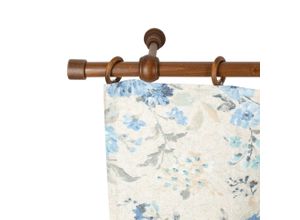 5949127107061 - Gardinenstange »Cafiro« 1 läufig-läufig Fixmass 28 mm Holz verschiedene Längen und Farben Komplettset