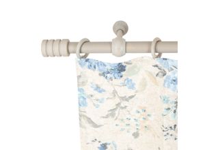 5949127108044 - Gardinenstange »Pisa« 1 läufig-läufig Fixmass 28 mm Holz verschiedene Längen und Farben Komplettset