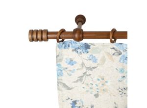 5949127108280 - Gardinenstange »Pisa« 1 läufig-läufig Fixmass 28 mm Holz verschiedene Längen und Farben Komplettset