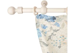 5949127108983 - Gardinenstange »Giro« 1 läufig-läufig Fixmass 28 mm Holz verschiedene Längen und Farben Komplettset