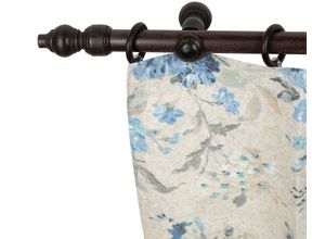 5949127127489 - Gardinenstange »Filigrano« 1 läufig-läufig Fixmass 28 mm Holz verschiedene Längen und Farben Komplettset