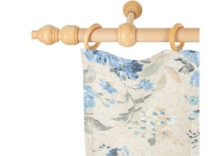 5949127149252 - Gardinenstange »Filigrano« 1 läufig-läufig Fixmass 28 mm Holz verschiedene Längen und Farben Komplettset